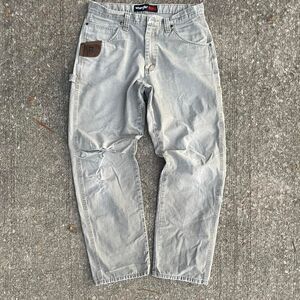 Wrangler Men's Khaki and Green Trousers